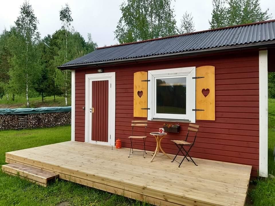 Кемпинги Small camping houses in Haanja Хаанья