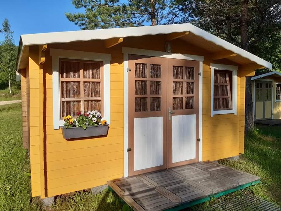 Кемпинги Small camping houses in Haanja Хаанья-5